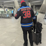 The Flight Life Hockey Jersey - personalized numbers