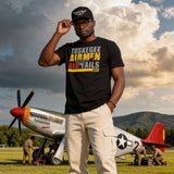 Men's Tuskegee Airmen Red Tails Organic Tee