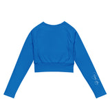 Women's Runway Girlz Crop Top (Blue/White)