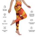 Women's Fall Camouflage Yoga Leggings