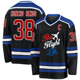 The Flight Life Hockey Jersey - personalized numbers