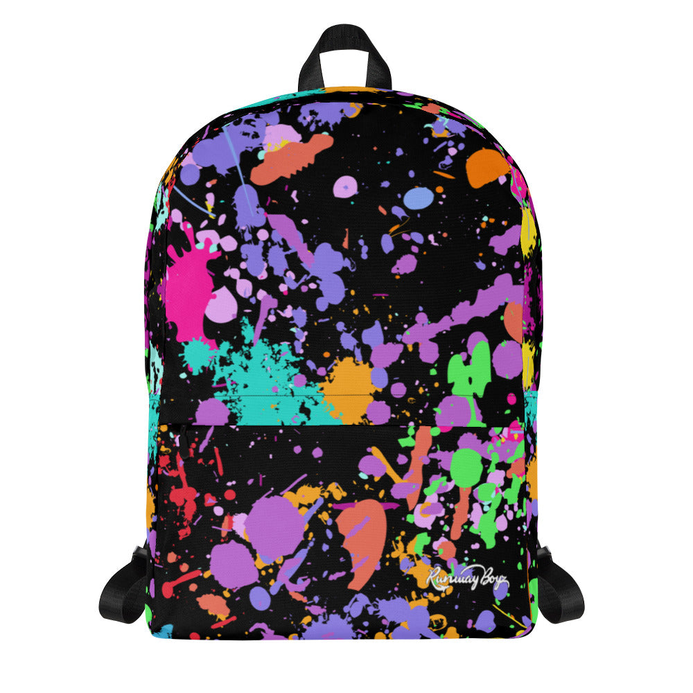 Splatter Paint Backpack – The Runway Boyz Apparel