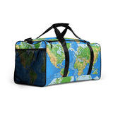 World Map Duffel Bag