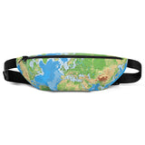 World Map Fanny Pack