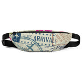 Passport Stamps Fanny Pack