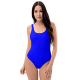Women's Electric Blue One-Piece Swimsuit