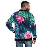 Men's Floral Print Track Jacket