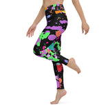 Women's Splatter Paint Yoga Leggings