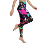 Women's Splatter Paint Yoga Leggings