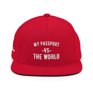 "My Passport vs The World" Snapback