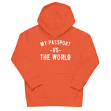 Youth "My Passport Vs The World" Organic Hoodie