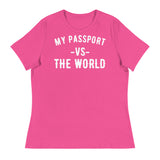 Women's "My Passport Vs The World" Tee