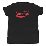 Youth "Always On Vacation" Tee